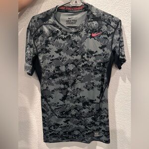 Nike dri fit compression athletic shirt